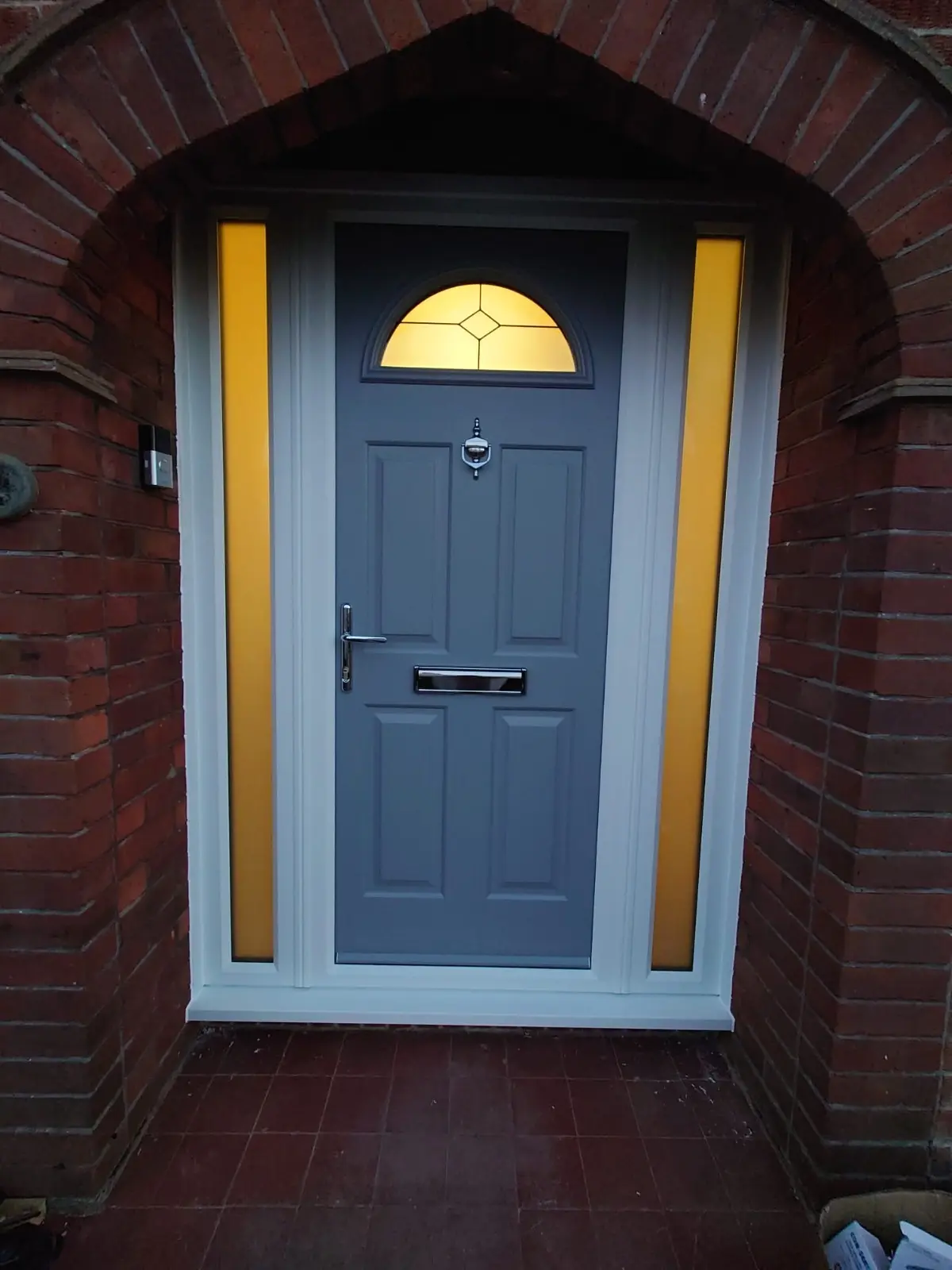 Composite front doors