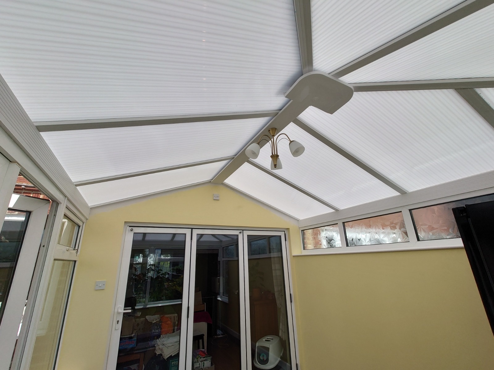 Bright conservatory interior fitted by HDS