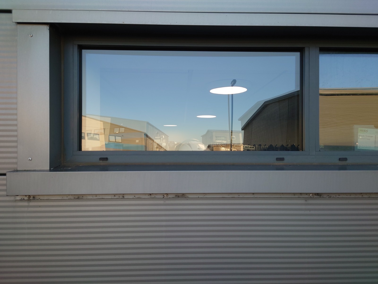 Window serviced and resealed by HDS