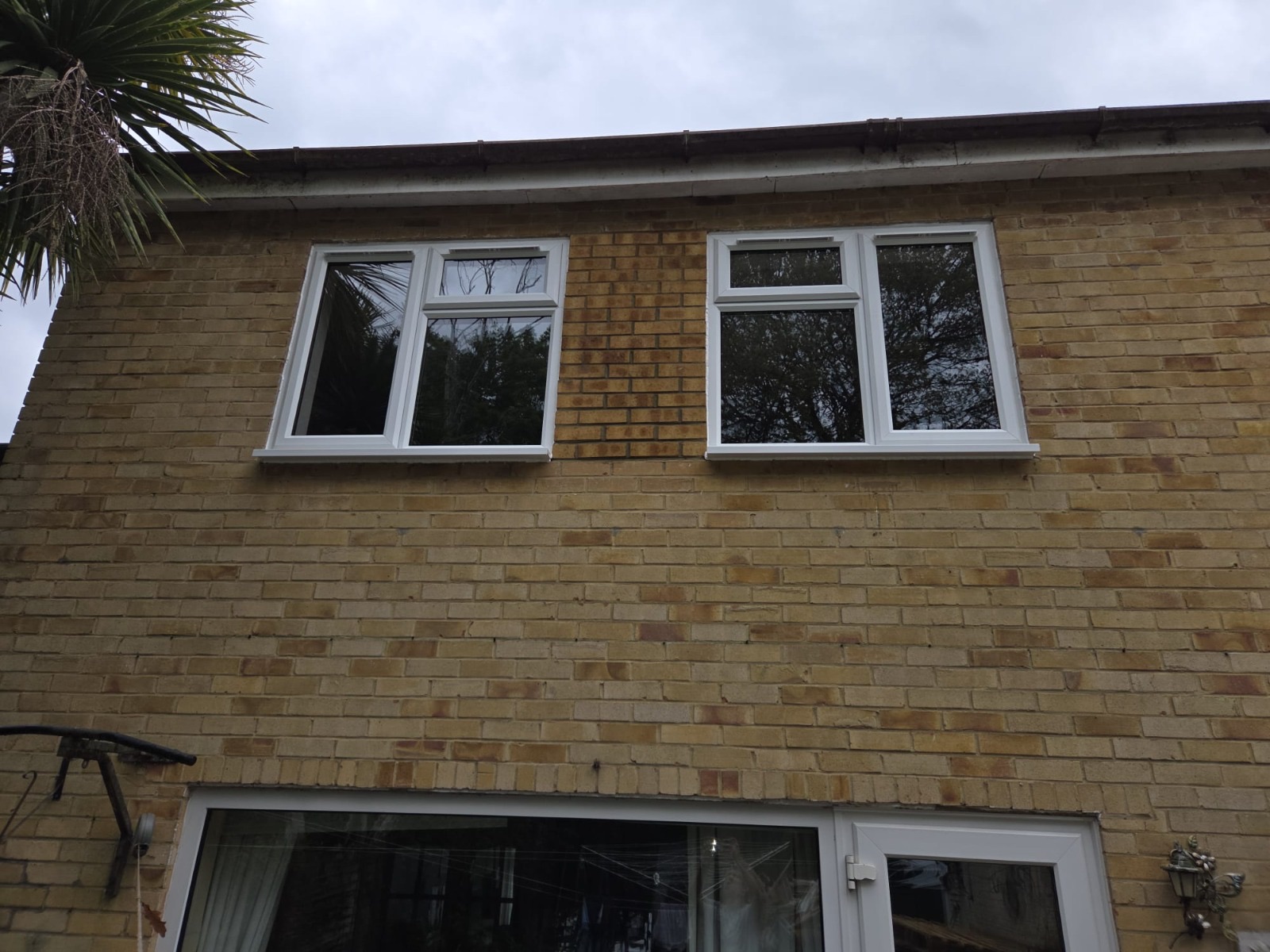 Replacement uPVC windows on a Hampshire home